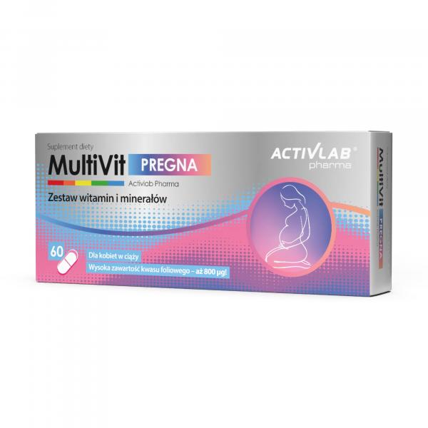 Witaminy dla kobiet w ciąży MultiVit PREGNA Activlab Pharma