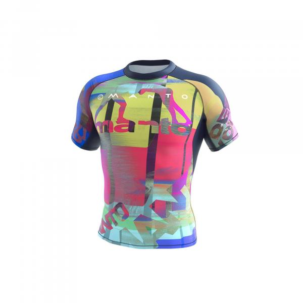 Rashguard do MMA męski Manto Neon Abstract