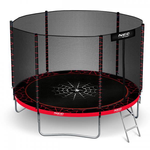 Trampolina ogrodowa z siatką zewnętrzną Neo-Sport 183cm 6ft