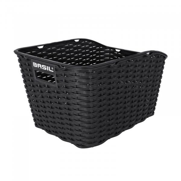 Kosz Rowerowy Weave Wp 43 X 32 X 25 Cm - Czarny