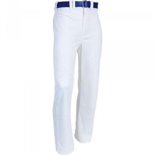 Spodnie baseballowe - Boot Cut - bez elastycznej nogawki - Adults (White)