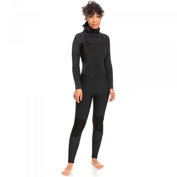 Pianka z kapturem Roxy 5/4/3mm Swell Hooded Front Zip L