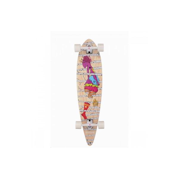 Longboard Street Surfing Woods