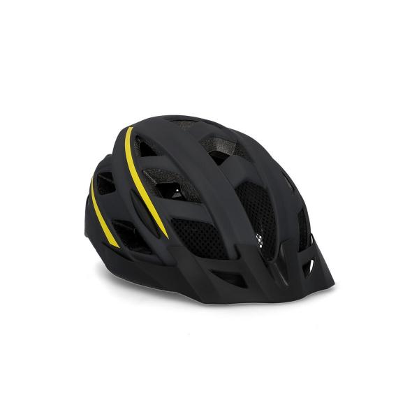 Kask rowerowy dla dorosłych Fischer Urban Montis, z oświetleniem