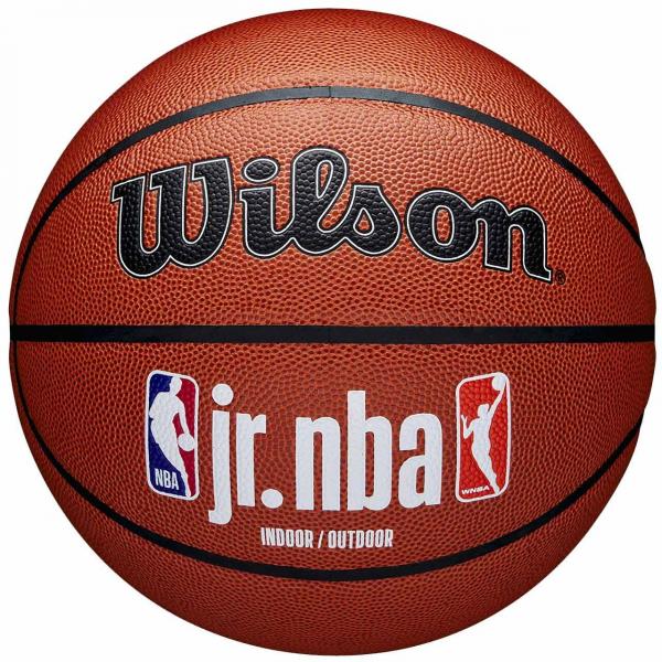 Piłka koszykowa Wilson JR NBA Logo Indoor Outdoor