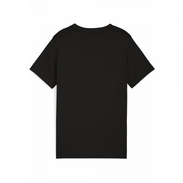 Młodzieżowa koszulka z grafiką i logo No. 1 PUMA Black
