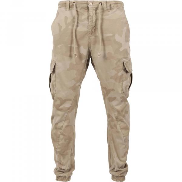 Męskie Spodnie Joggingowe Camo Cargo