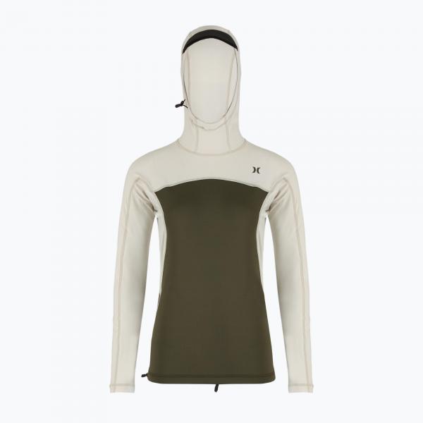 Longsleeve do pływania męski Hurley Coast Guard Hooded Surf Top