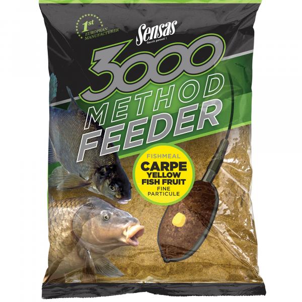 Zanęta Mieszanka Mix Method Feeder Sensas 3000 Method Carpe Yellow 1Kg