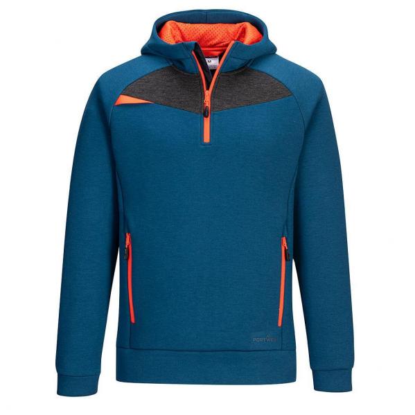 Bluza Z Kapturem Męska Krótki Suwak DX4