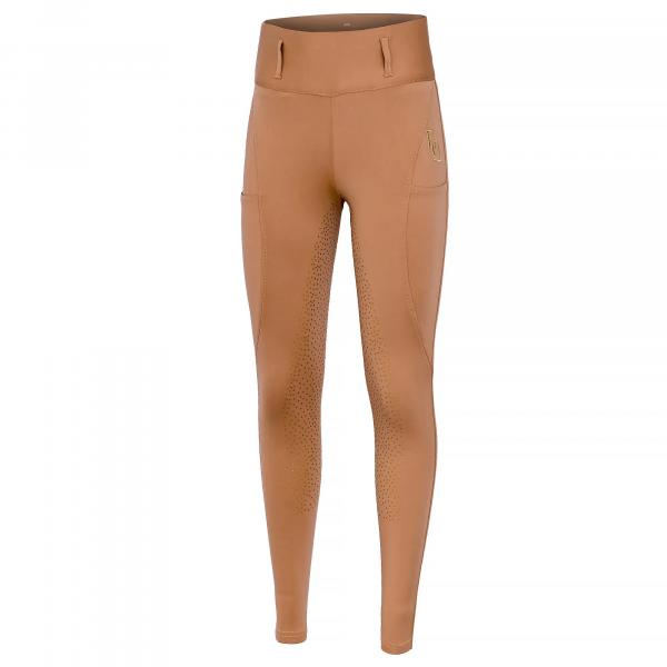 Legginsy jeździeckie damskie EQUESTRIAN QUEEN Southampton 24AW z pełnym lejem