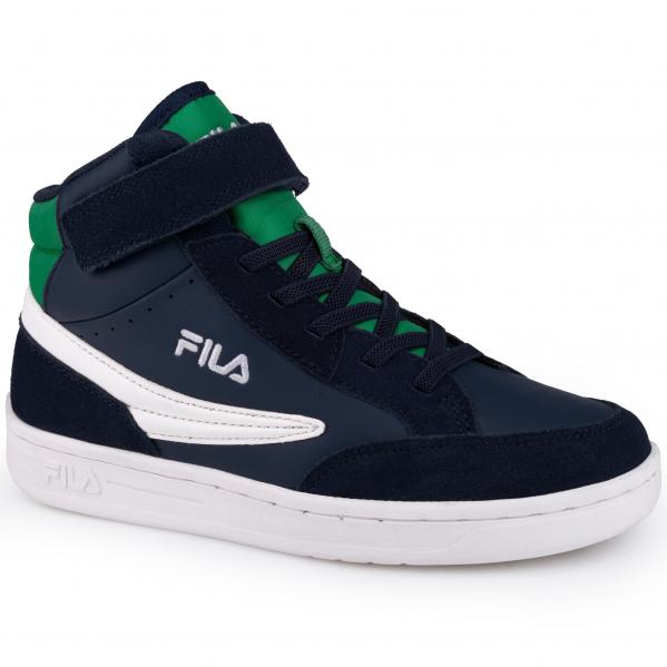 Buty dziecięce na rzep Fila CREW VELCRO MID KIDS