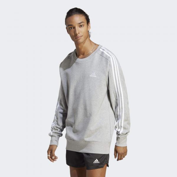 Essentials French Terry 3-Stripes Sweatshirt