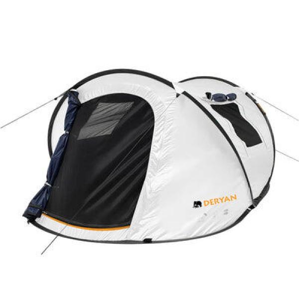 Namiot Deryan Dome Pop Up - 2 osoby - Anty-UV 50+ - Kremowy