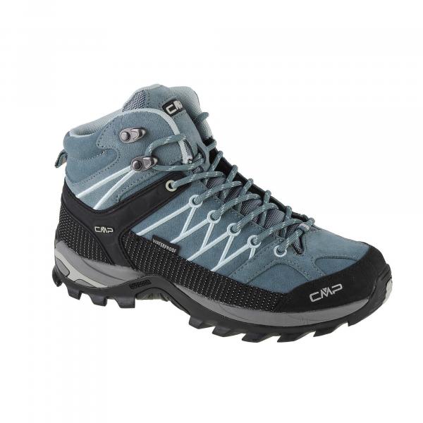 Damski Buty Trekkingowe Wodoodporne CMP Rigel Mid, Niebieskie