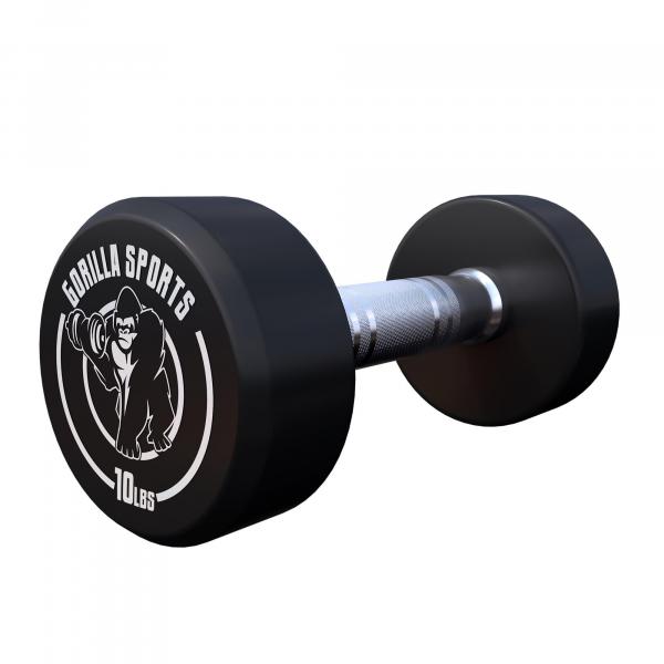 Hantla do treningu Gorilla Sports stała 2,5 - 40 kg