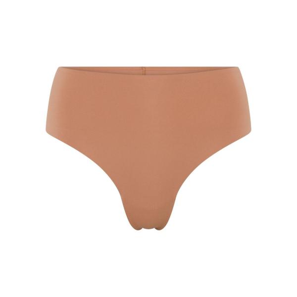 Womens/Ladies Bonded High Rise Thong