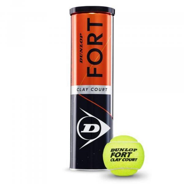 Piłka tenisowa Dunlop Fort Clay Court 4szt