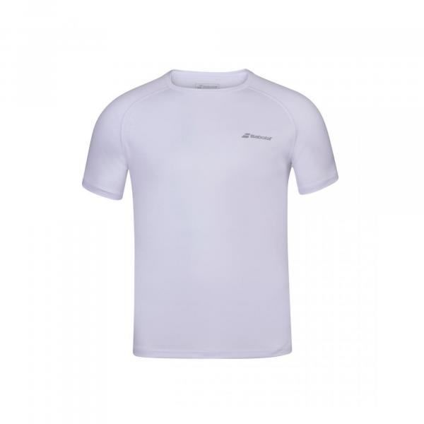 Koszulka chłopięca Babolat Play Crew Neck Tee white 128