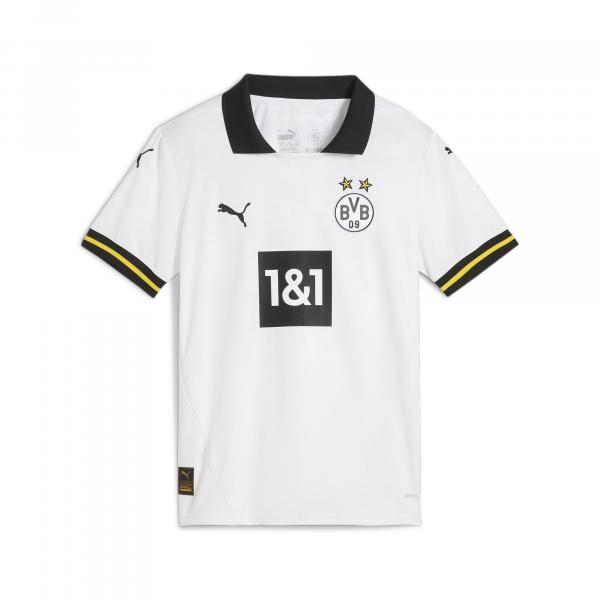 Młodzieżowa koszulka dodatkowa Borussia Dortmund 24/25 PUMA White