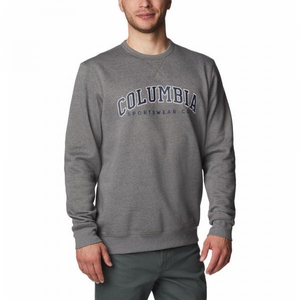 Bluza trekkingowa bez kaptura Męska Columbia Logo Fleece Crew