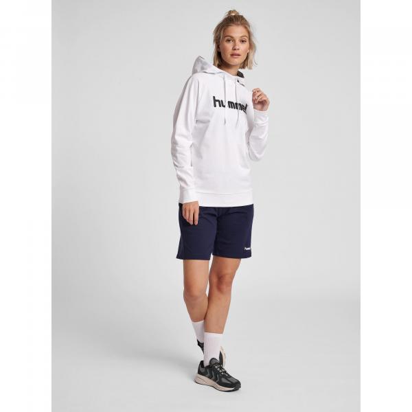 Bluza sportowa z kapturem damska Hummel Go Cotton Logo Hoodie Woman