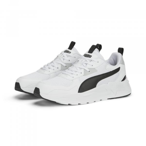 Męskie sneakersy Trinity Lite PUMA White Black Cool Light Gray