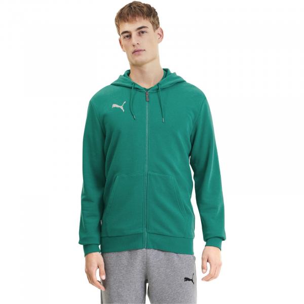 Bluza męska Puma teamGOAL 23 Casuals Hooded Jacket zielona