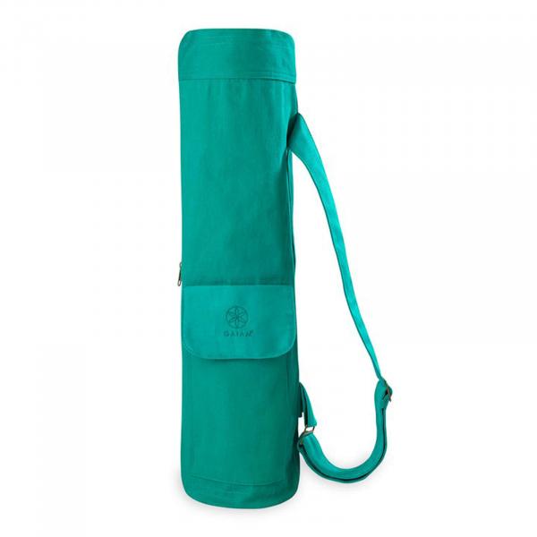 Pokrowiec na matę do jogi Gaiam Turquoise Sea z paskiem