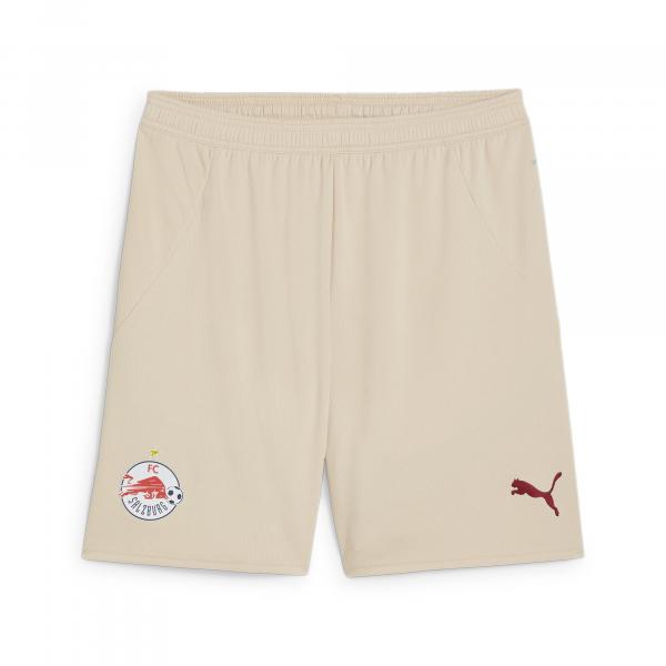 Męskie szorty FC Red Bull Salzburg 24/25 PUMA Granola Team Regal Red Beige