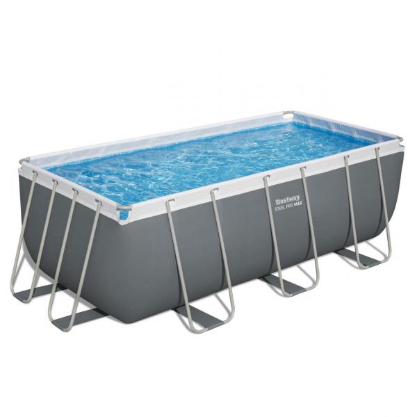 Basen stelażowy ogrodowy 412x201x122 cm Bestway 56457N