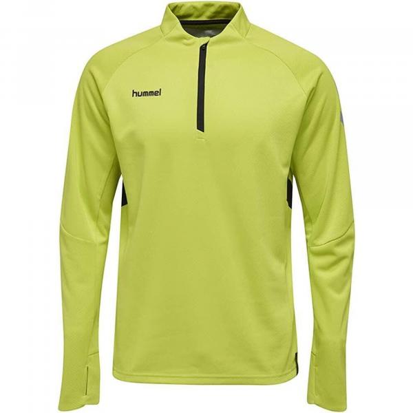 Hummel Tech Move Half Zip Bluie Lime L - sportowy i funkcjonalny