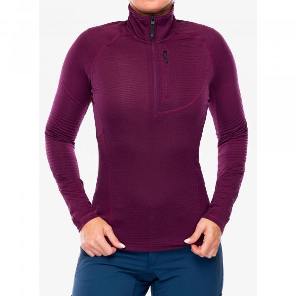 Bluza termoaktywna damska Black Diamond Coefficient LT Quarter Zip Pullover