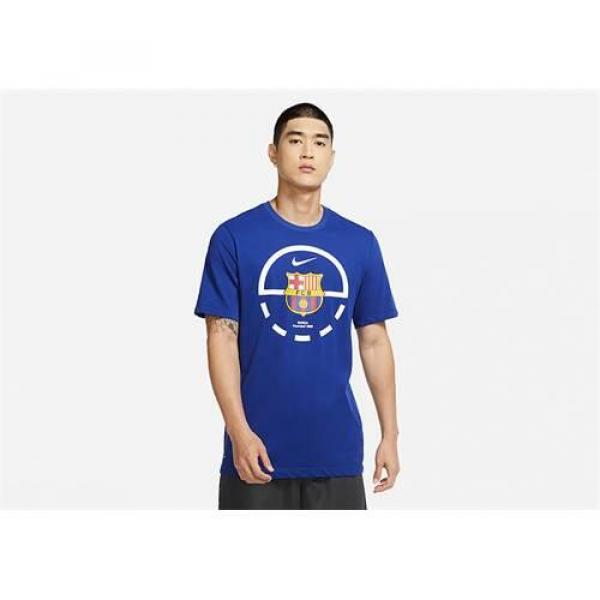 Koszulka sportowa męska Nike Fc Barcelona Dri-fit Tee Deep