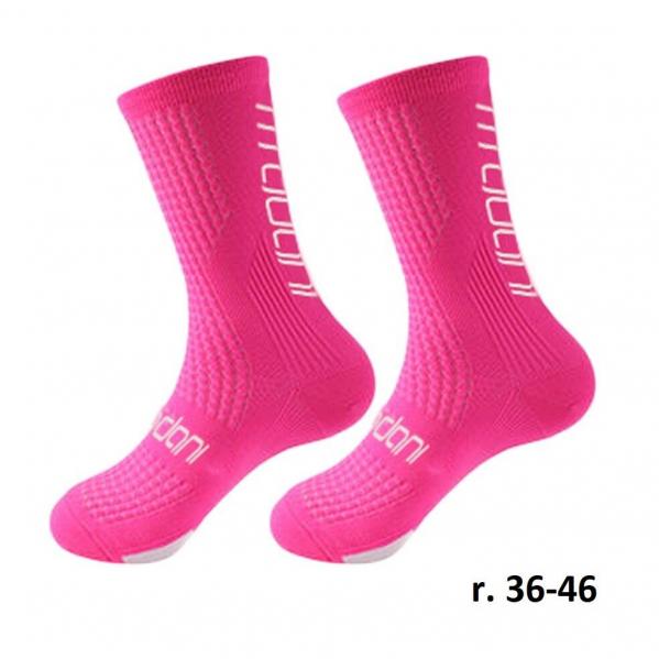 Skarpetki rowerowe unisex madani Flamingo