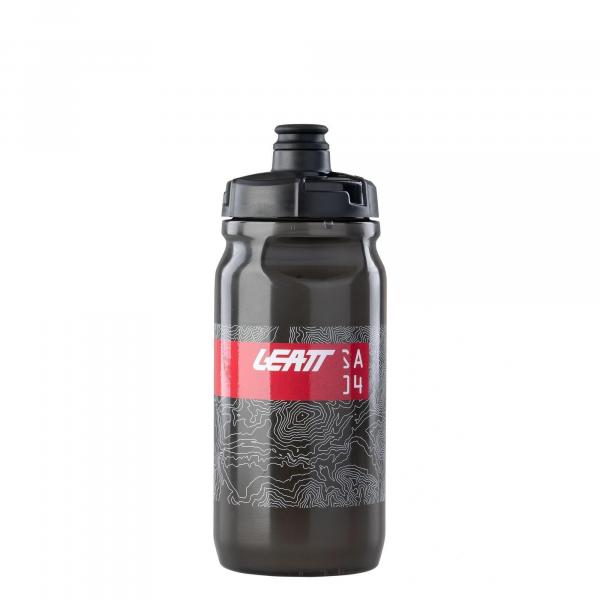 Bidon rowerowy Leatt Bottle DuoValve 600 ml - smoke