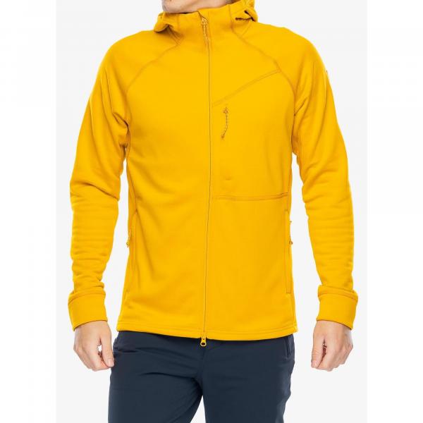 Polar męski Fjallraven Abisko Grid Fleece Hoodie