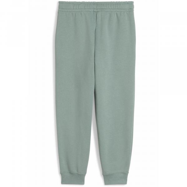 Dziecięce polarowe spodnie dresowe ESS z logo No. 1 PUMA Green Moon