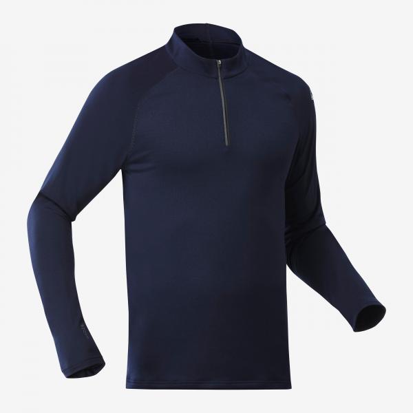Koszulka termoaktywna narciarska męska Wedze BL 500 1/2 zip