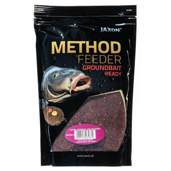 Zanęta Jaxon Method Feeder Ready Morwa Czerwona 750g