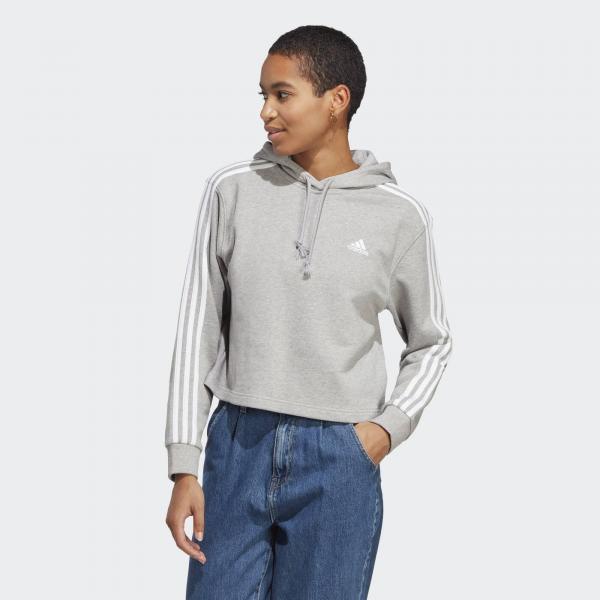 Bluza Kobieta Adidas 3S Ft Cr szary