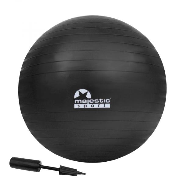 Piłka gimnastyczna Majestic Sport 65 cm z pompką