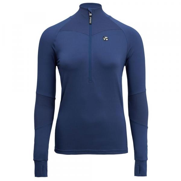 Bluza do narciarstwa biegowego z półgolfem damska Silvini Latera
