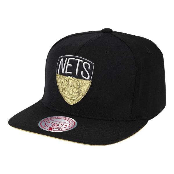 Czapka z daszkiem bejsbolówka Mitchell & Ness NBA Brooklyn Nets