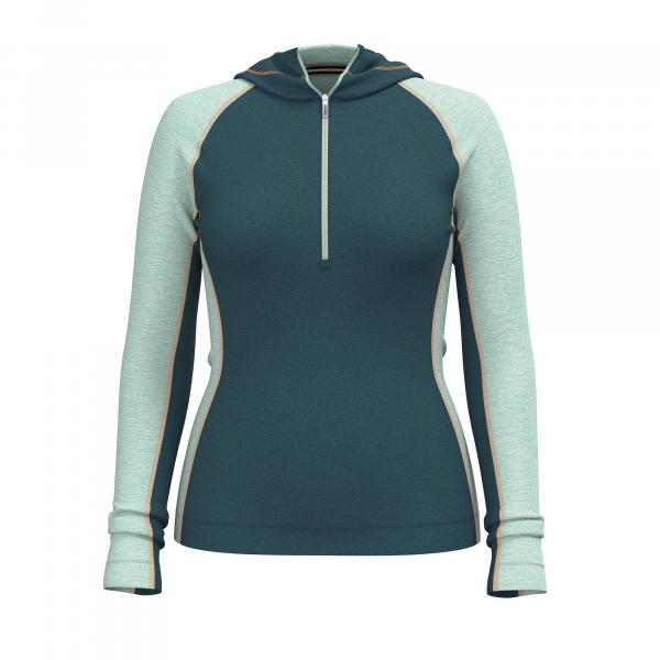 Bluza damska Smartwool Classic Thermal Merino Base Layer 1/2 Zip Hoodie Boxed