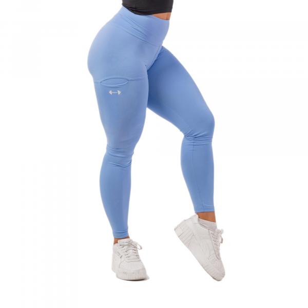 Legginsy fitness damskie NEBBIA Active High-Waist Smart Pocket