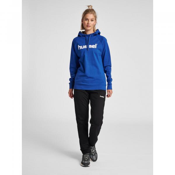 Bluza sportowa z kapturem damska Hummel Go Cotton Logo Hoodie Woman