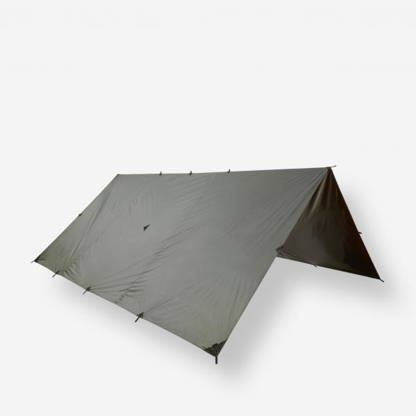 Tarp płachta Bushcraft Bivouac 4x4 m wodoodporna