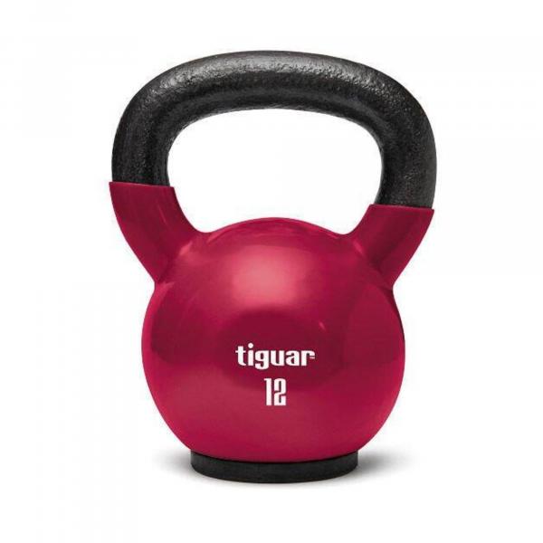 Kettlebell Tiguar żeliwny pokryty winylem