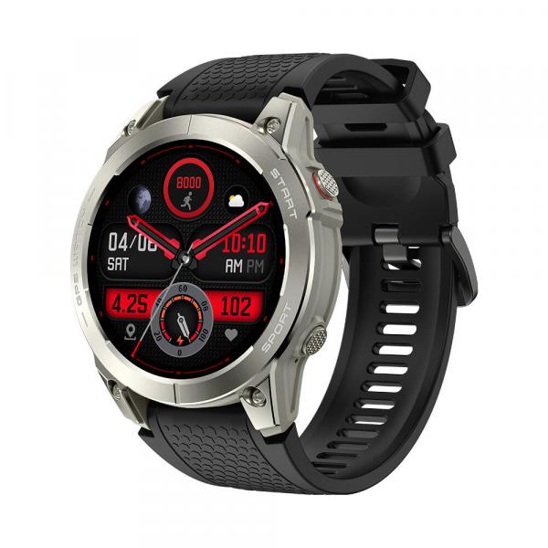 Smartwatch sportowy damski męski MANTA Activ X GPS z dwoma paskami